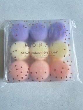 MONAT Dream Bigger Multicolor Foam Sleep Rollers - 9 Pack